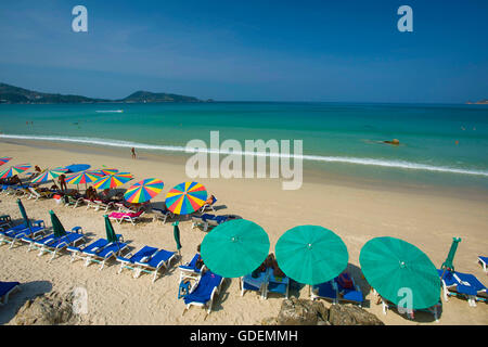 Plage de Kalim, île de Phuket, Thaïlande Banque D'Images