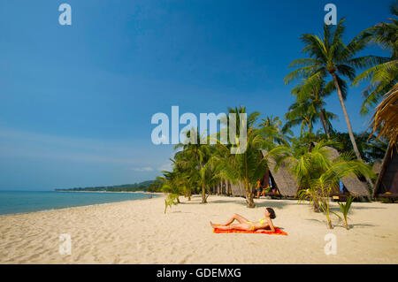 Lamai Beach, Ko Samui Island, Thaïlande Banque D'Images