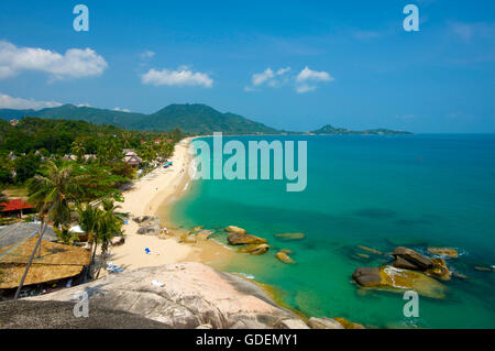 Lamai Beach, Ko Samui Island, Thaïlande Banque D'Images