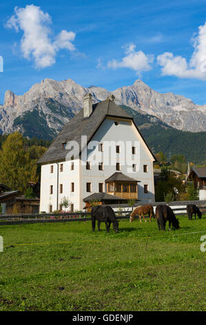 Maria Alm, Tyrol, Autriche, Salzburger Land Banque D'Images