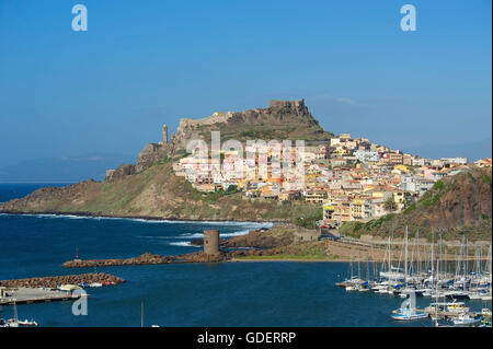 Castelsardo, Sardaigne, Italie Banque D'Images