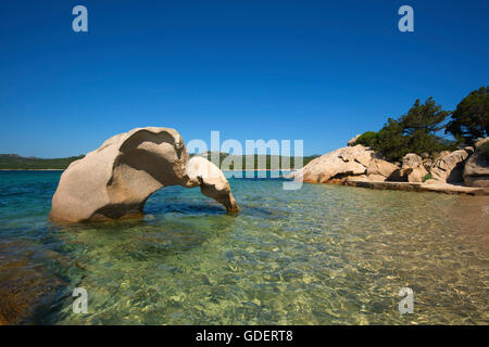 Cala di Volpe, Costa Smeralda, Sardaigne, Italie Banque D'Images