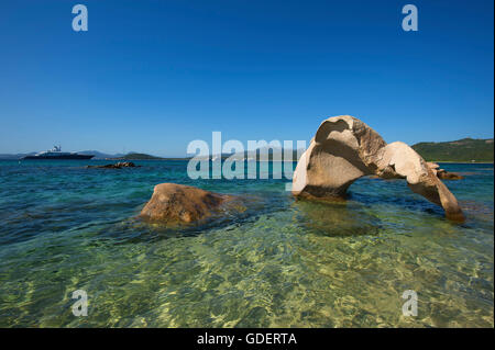 Cala di Volpe, Costa Smeralda, Sardaigne, Italie Banque D'Images