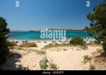 Cala di Volpe, Costa Smeralda, Sardaigne, Italie Banque D'Images