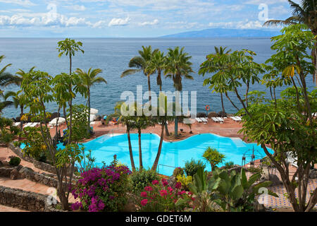 Extérieure an der Playa de las Americas, Teneriffa, Kanarische Inseln, Spanien Banque D'Images