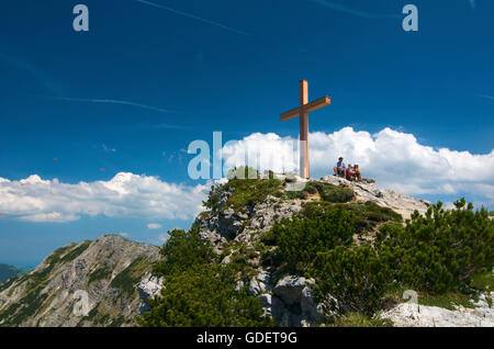 La montagne d'Iseler, Oberjoch, Allgaeu, Bavaria, Germany Banque D'Images