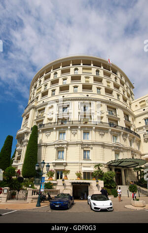 Hotel de Paris, Monte Carlo, Côte d ?Azur, France Banque D'Images