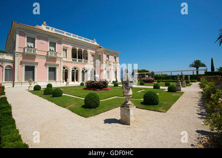 Fondation Ephrussi de Rothschild à Saint Jean Cap Ferrat, Côte d ?Azur, France Banque D'Images