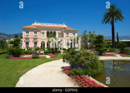 Fondation Ephrussi de Rothschild à Saint Jean Cap Ferrat, Côte d ?Azur, France Banque D'Images