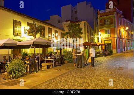 Placeta de Borrero, Santa Cruz de La Palma, La Palma, Îles Canaries, Espagne Banque D'Images