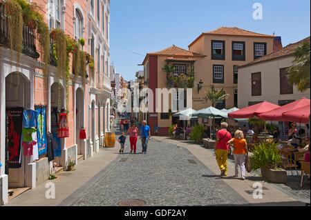 Placeta de Borrero, Santa Cruz de La Palma, La Palma, Îles Canaries, Espagne Banque D'Images