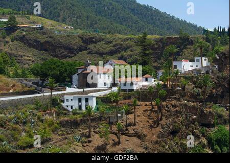 Santuario de Nuestra Señora de las Nieves (Santa Cruz de La Palma, La Palma, Îles Canaries, Espagne Banque D'Images