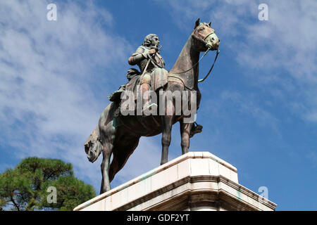 Statue équestre du général José Gervasio Artigas, Montevideo, Uruguay Banque D'Images