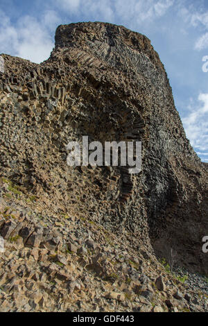 Hjlodaklettar, Jokulsa une Hjlodaklettar Fallum Canon, Islande Banque D'Images