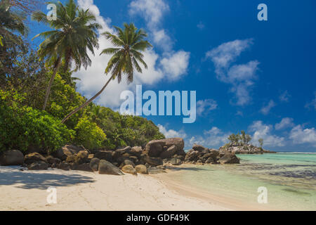 Plage Anse Royale, Mahe, Seychelles Banque D'Images