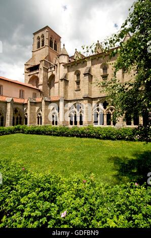 Abbaye de La Chaise Dieu, Haute-Loire, Auvergne, France, Europe, Banque D'Images