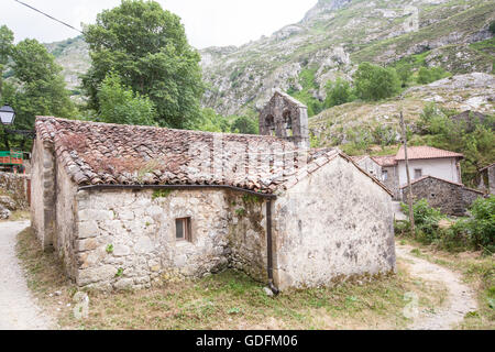 Bulnes,village dans la région du Centre,Macizo Asturies.Randonnées dans la région de Picos de Europa National Park,europe,Nord,Espagne, Banque D'Images