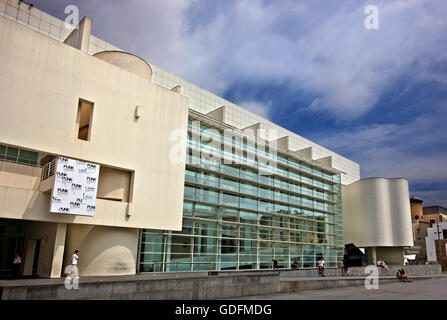 Le Musée d'Art Contemporain (Museu d' Art Contemporain de Barcelone - MACBA), Barcelone, Catalogne, Espagne. Banque D'Images