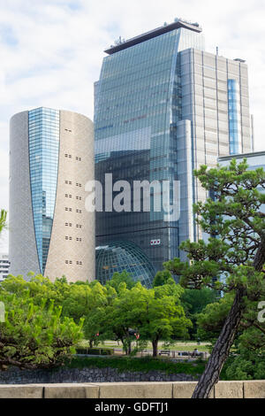 Musée d'histoire d'Osaka, Osaka NHK Hall. Banque D'Images