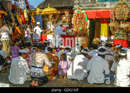 Indonésie 560025 Bangalore Bali partie des célébrations pour la fête hindoue de Galungan Adrian Baker Banque D'Images