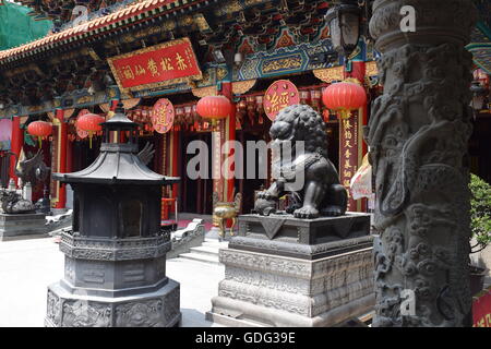 Le temple de Wong Tai Sin à Hong Kong s.a.r. Banque D'Images