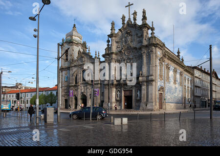 L'Église et Carmo église des Carmélites, à Porto, Portugal, ville monument Banque D'Images