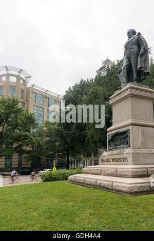 Daniel Webster Memorial à Washington DC Banque D'Images
