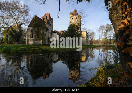 Pottendorf : Ruines du château de Pottendorf, Autriche, Niederösterreich, Autriche, Vienne, Wienerwald Woods Banque D'Images