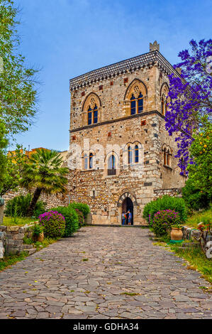 Italie Sicile Taormina Palace Duchi de Santo Stefano Banque D'Images