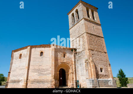 L'église de Vera Cruz - Segovia - Espagne Banque D'Images