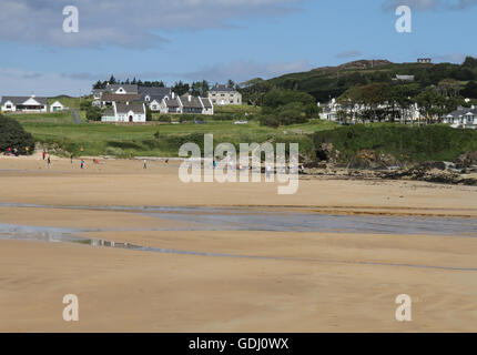 Portsalon sur Lough Swilly, comté de Donegal en Irlande. Banque D'Images