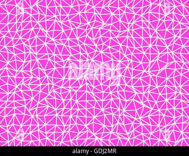Rose texture vitrail abstrait blanc avec des lignes communes. Banque D'Images