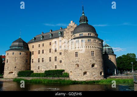 Géographie / voyage, Suède, Örebro, Wasa, château, construit : 13./16. siècle, vue extérieure, Banque D'Images