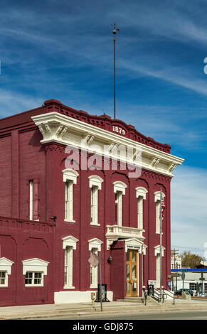 Palais de justice du comté de Eureka, construit en 1879, dans la région de Eureka, Nevada, USA Banque D'Images