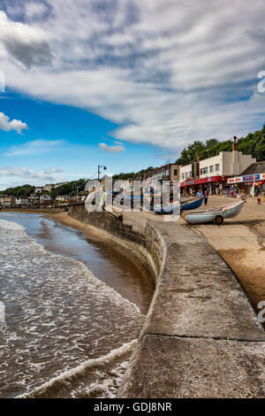 Filey coble landing Banque D'Images