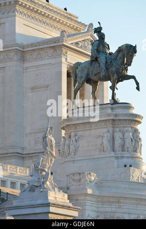 Altare della Patria ; Modifier de la patrie ; Rome, Italie, Banque D'Images