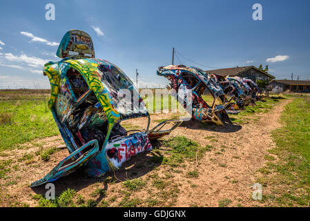 Bugg Ranch sur l'historique Route 66 Banque D'Images