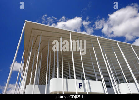 Stade Matmut Atlantique, Bordeaux, terrain du club de football Girondins de Bordeaux, France Banque D'Images