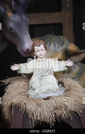 Crèche de la place de Vienne Banque D'Images