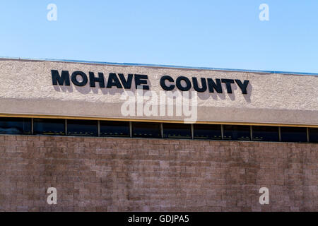 Mohave Comté des bureaux à Bullhead City Arizona le siège du comté est situé dans la région de Kingman Banque D'Images