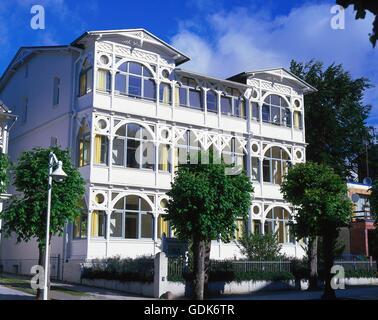 Géographie / voyage, Allemagne, Schleswig-Holstein, Ruegen, Sellin, hôtel, Wilhelmstrasse, vue extérieure, Banque D'Images