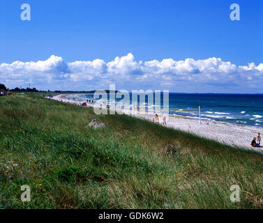 Géographie / voyage, Allemagne, Schleswig-Holstein, Hiddensee, paysage, Vitter Bucht, plage, Banque D'Images