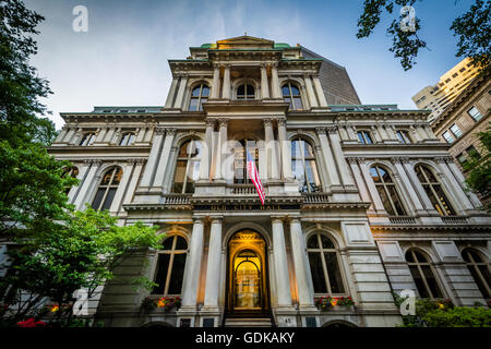 L'ancien hôtel de ville, à Boston, Massachusetts. Banque D'Images