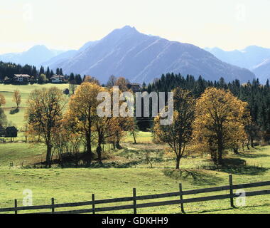 Géographie / voyage, Autriche, Styrie, paysages, Ramsau, vue sur le massif de Schladminger Tauern, Banque D'Images