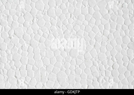 Près de polystyrène mousse Cellules de Surface plate Banque D'Images