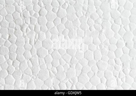 Près de polystyrène mousse Cellules de Surface plate Banque D'Images