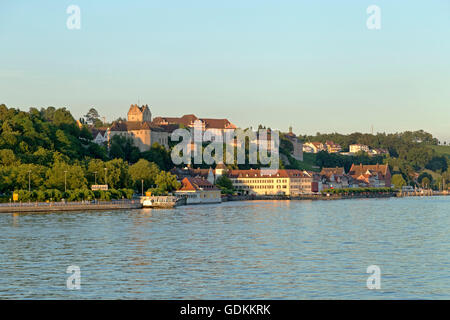 Meersburg, Lac de Constance, Bade-Wurtemberg, Allemagne Banque D'Images