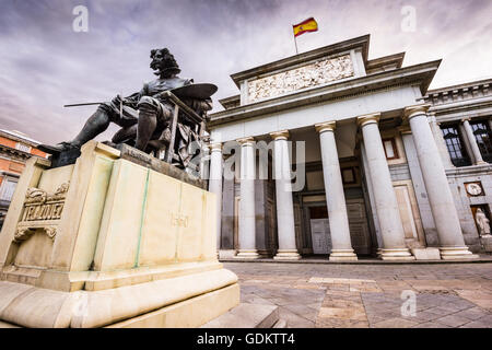 Musée du Prado à Madrid, Espagne. Banque D'Images