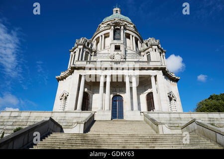 Lancaster est la ville du comté de la comté historique de Lancashire, Angleterre Williamson Park Angleterre Ashton Memorial folly dome 19 Banque D'Images