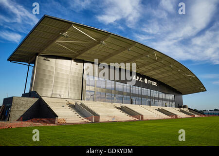 A.F.C. Fylde est un club de football professionnel à l'origine connu comme Kirkham & Wesham actuellement membres de la Ligue nationale au Nord Banque D'Images